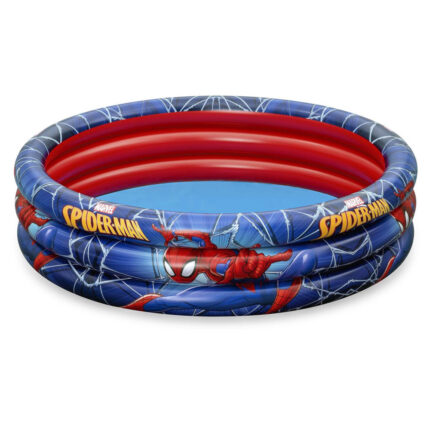 Piscina gonflabila Bestway Spider-Man cu 3 inele 122 x 30 cm