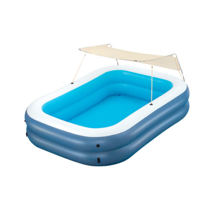 Piscina gonflabila Family Bestway cu parasolar 254 x 178 x 140 cm