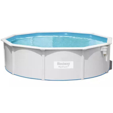 Piscina cu cadru metalic Bestway panouri PVC si pompa de filtrare Hydrium 4.60m x 1.20m