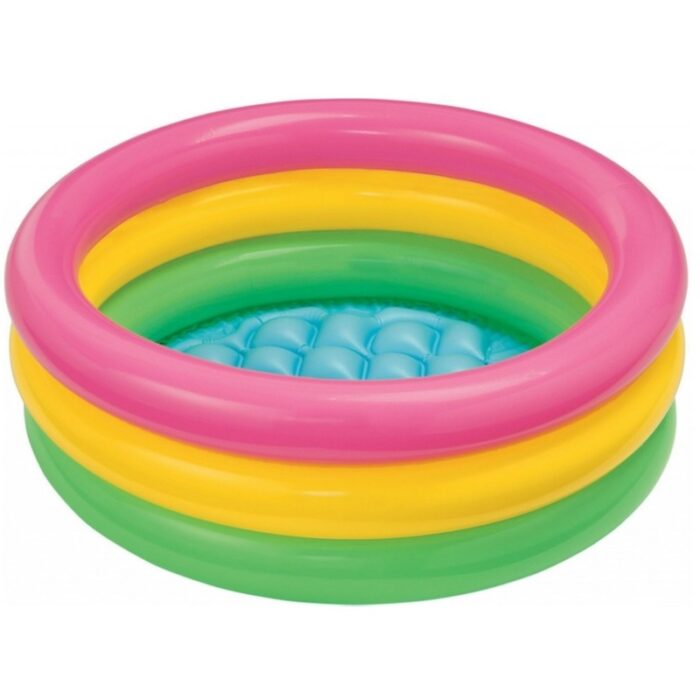 Piscina gonflabila copii Intex Sunset glow baby pool 50 litri 61 x 22 cm