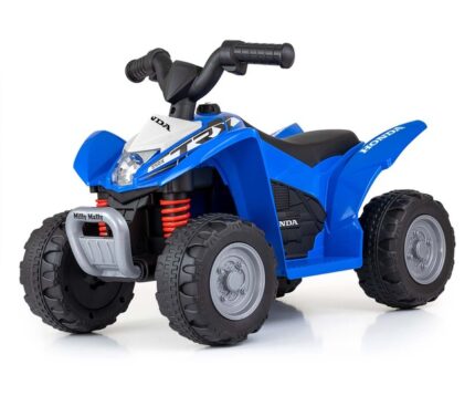 ATV electric pentru copii licenta Honda 18-36 luni cu sunete si lumini Blue