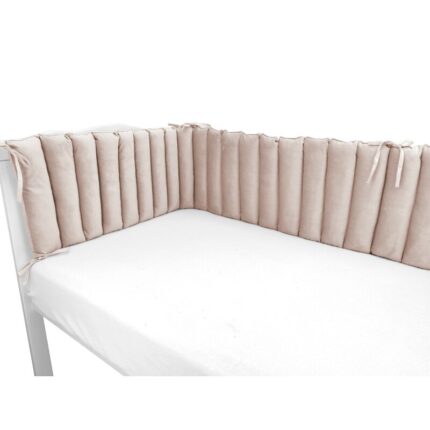 Aparatoare pentru patut MimiNu tip panou 180 cm Beige Pink