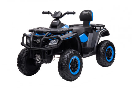 Atv electric 12V cu roti EVA si scaun din piele Nichiduta XT-Speed Blue