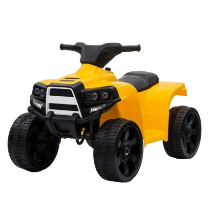 Atv electric 6V cu sunete si lumini Nichiduta Yellow