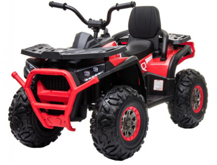 Atv electric Nichiduta Desert cu roti din cauciuc EVA scaun piele si pornire la cheie 12V Red