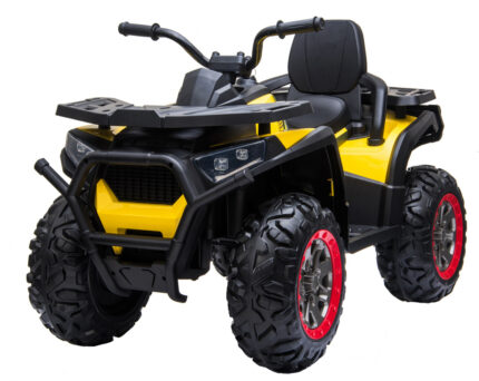 Atv electric Nichiduta Desert cu suspensii si pornire la buton 12V Yellow