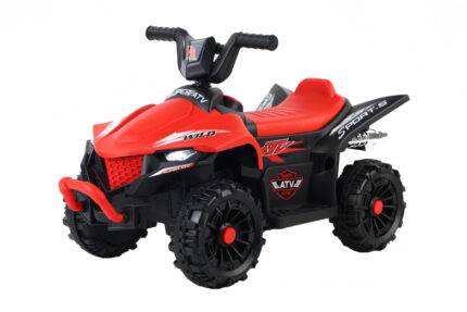 Atv electric cu lumini Nichiduta Super ATV Red