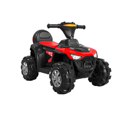 Atv electric cu scaun din piele si lumini Nichiduta Race Red