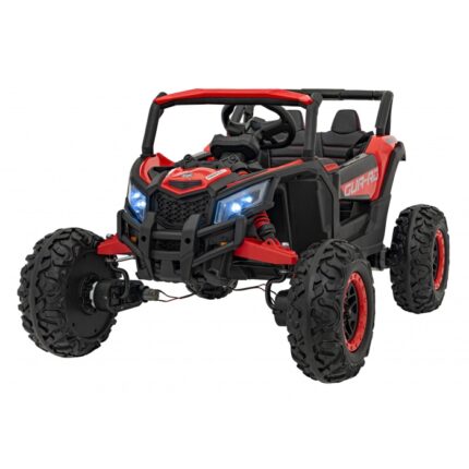 Atv electric cu telecomanda 4 x 4 Buggy Defend 106x75x59 cm rosu