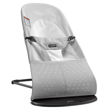 Balansoar BabyBjorn Balance Silver White Mesh