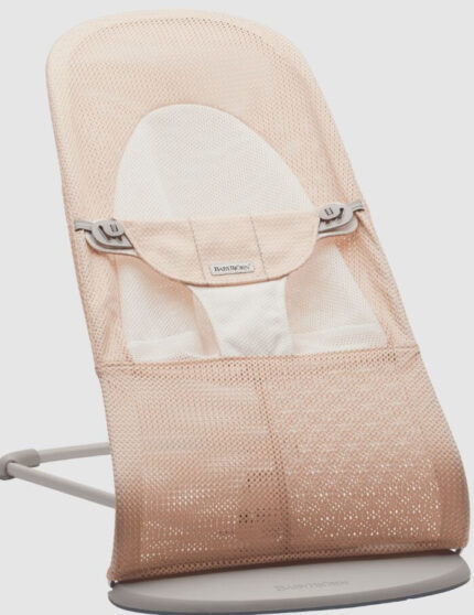 Balansoar Balance Soft Pearly PinkWhite Mesh Baby Bjorn