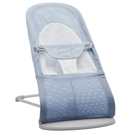 Balansoar Balance Soft Sky BlueWhite Mesh Baby Bjorn