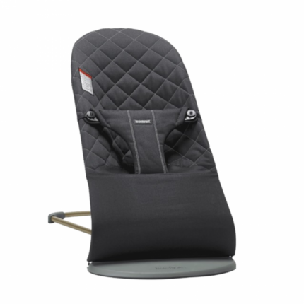 Balansoar Bliss BabyBjorn Black din tesatura matlasata cu aspect Clasic