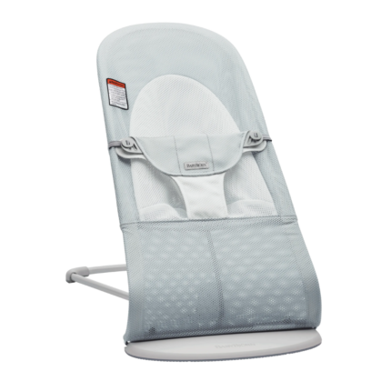 Balansoarul Balance BabyBjorn Soft SilverWhite Mesh