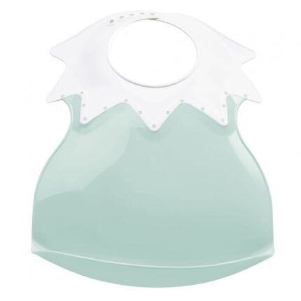 Baveta bebe ultra-soft ARLEQUIN Thermobaby Celadon green