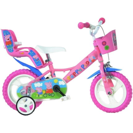 Bicicleta copii 12 inch Purcelusa Peppa