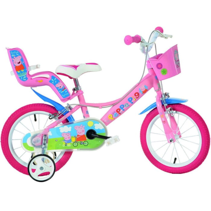 Bicicleta copii 14 inch Purcelusa Peppa