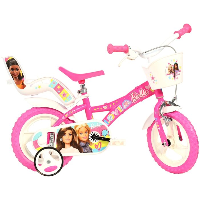 Bicicleta copii Dino Bikes 12 inch Barbie