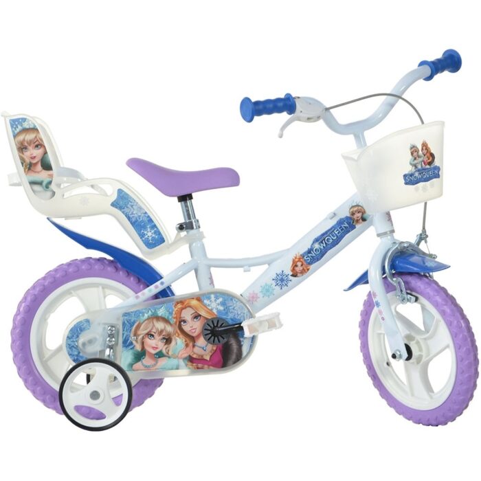 Bicicleta copii Dino Bikes 12 inch Snow Queen