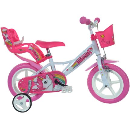 Bicicleta copii Dino Bikes 12 inch Unicorn