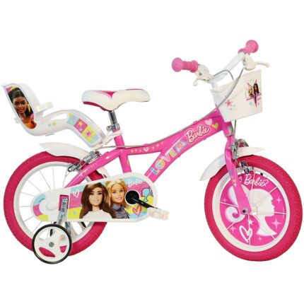 Bicicleta copii Dino Bikes 14 inch Barbie