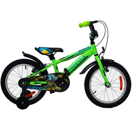 Bicicleta copii Omega Master 16 inch verde