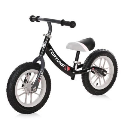 Bicicleta de echilibru Fortuna Air 2-5 ani Black Grey