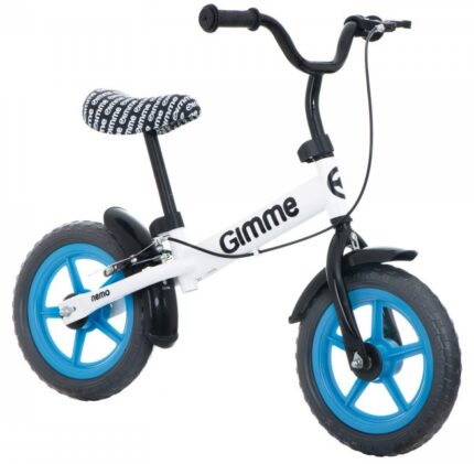 Bicicleta fara pedale 11 inch cu frana Nemo Blue