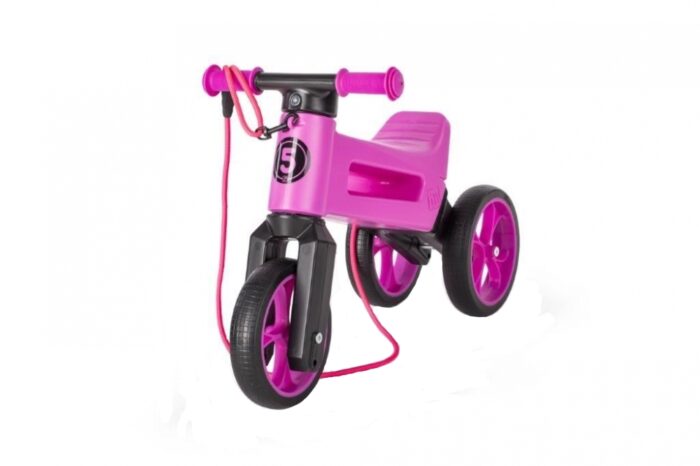 Bicicleta fara pedale 2 in 1 Funny Wheels Rider SuperSport Violet