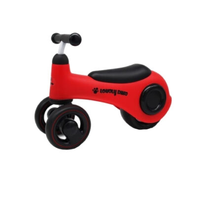 Bicicleta fara pedale 6 inch Lovely Bike red