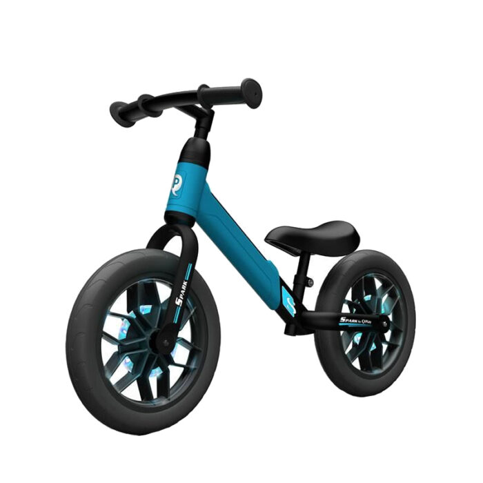 Bicicleta fara pedale Balance bike QPlay Spark Albastru