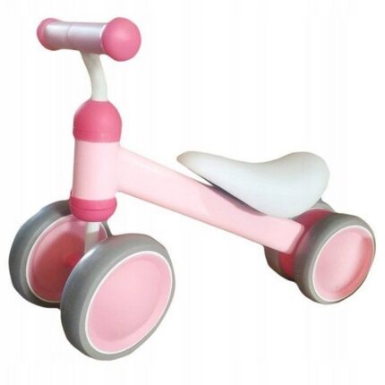 Bicicleta fara pedale Ecotoys JM-118 roz