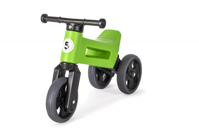 Bicicleta fara pedale Funny Wheels Rider Sport 2 in 1 Green