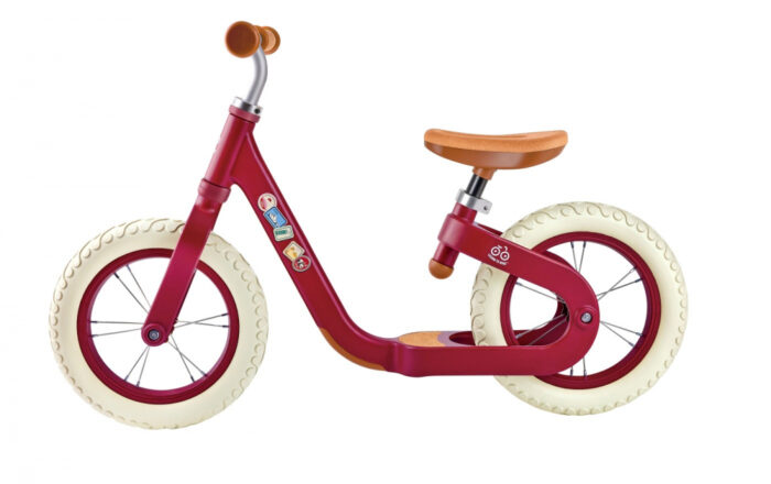 Bicicleta fara pedale Hape 10 inch Rosu