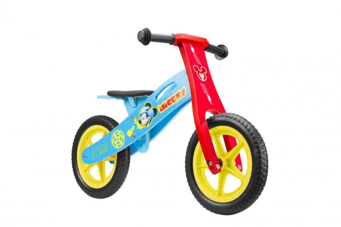 Bicicleta fara pedale Mickey Mouse