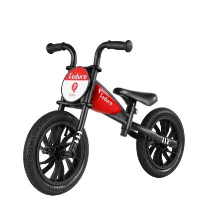 Bicicleta fara pedale QPlay Feduro Balance bike rosu