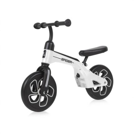 Bicicleta fara pedale Spider White