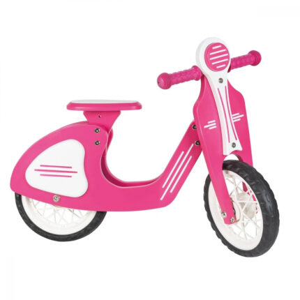 Bicicleta fara pedale cu roti EVA Pilsan Retro Pink