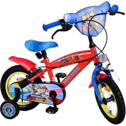 Bicicleta pentru copii Volare Paw Patrol baieti 12 inch cu doua frane de mana