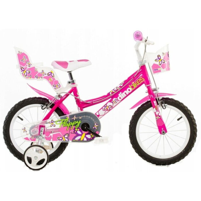 Bicicleta pentru copii fluturasi 14 inch