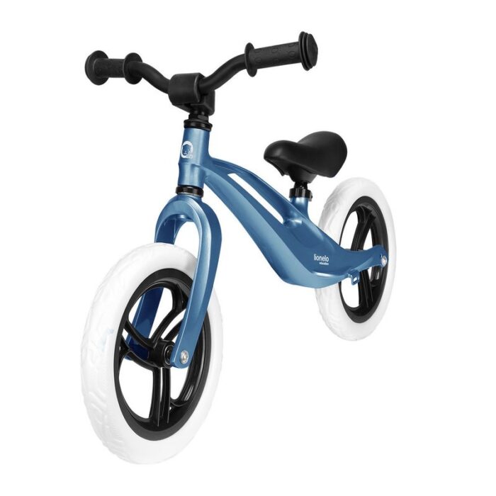 Bicicleta usoara Bart fara pedale reglabila 12 inch Sky Blue Lionelo