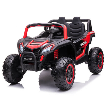 Buggy UTV electric copii 4 x 4 A036 doua locuri rosu