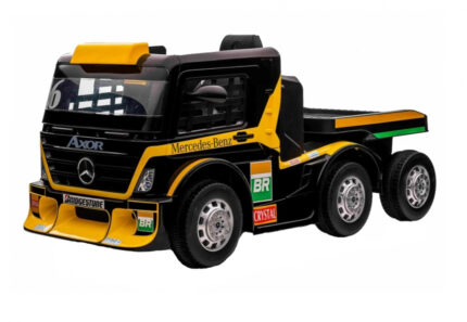 Camion electric cu platforma Mercedes Axor Yellow