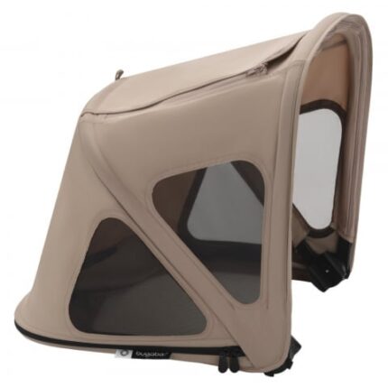 Capotina cu extensie plasa insecte Bugaboo Fox 5 Fox Cub Lynx dune taupe