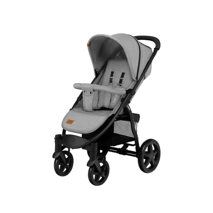 Carucior sport Annet plus de la nastere cu accesorii 0- 22 kg gri Lionelo