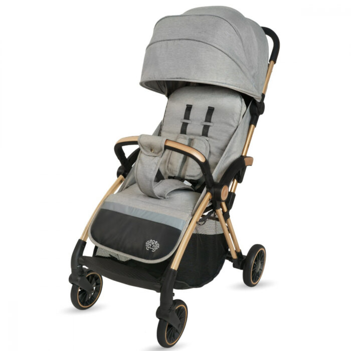 Carucior sport AppeKids Upp ultracompact cu pliere automata Powder Grey