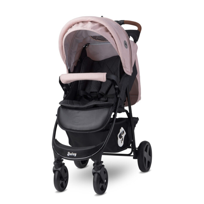 Carucior sport Daisy cu husa de picioare Black Cameo Rose