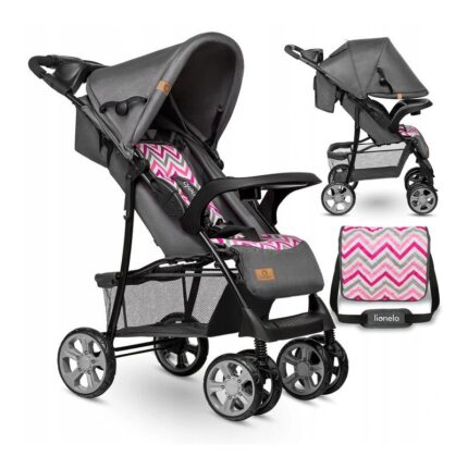 Carucior sport Emma Plus Pink Scandi Lionelo