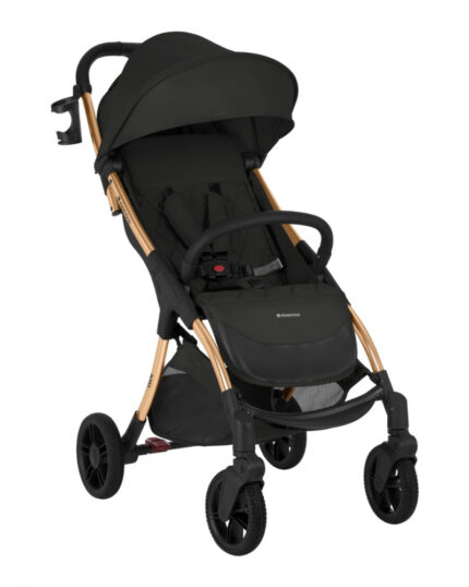 Carucior sport KikkaBoo 0-48 luni cu pliere compacta Cloe Black 2024