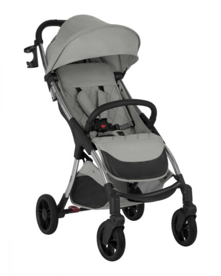 Carucior sport KikkaBoo 0-48 luni cu pliere compacta Cloe Grey 2024